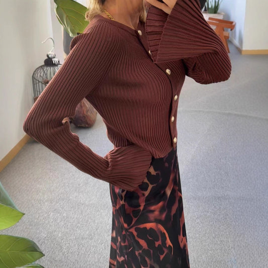 Knitted Versatile Sweater