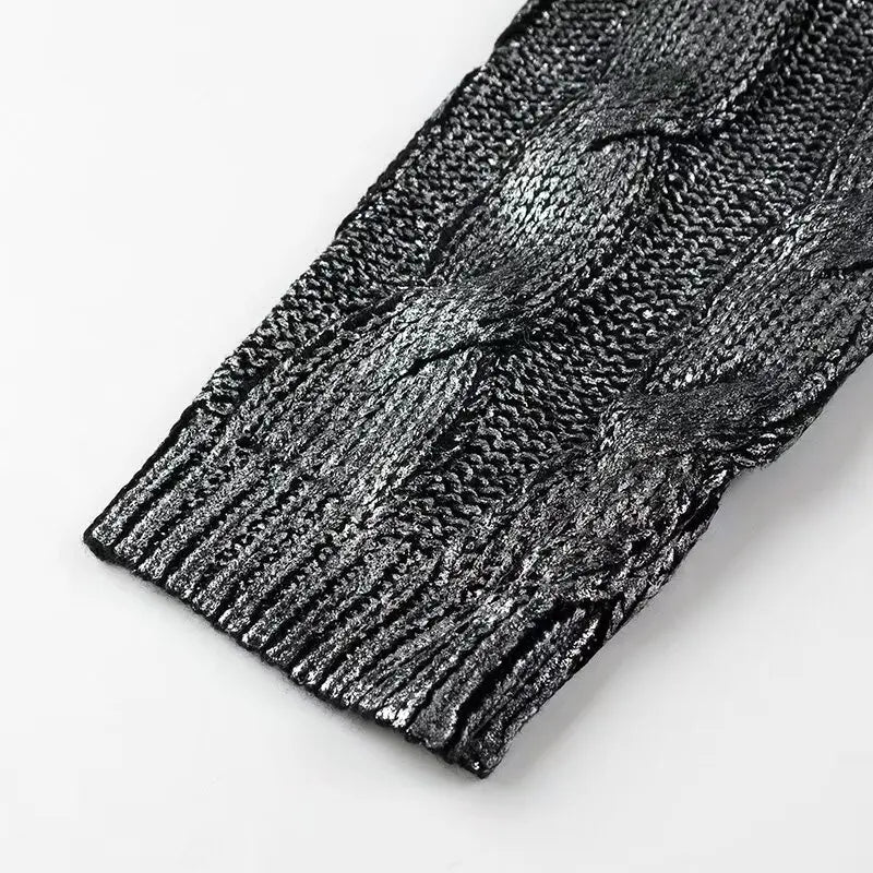 Lustre Metallic Sweater
