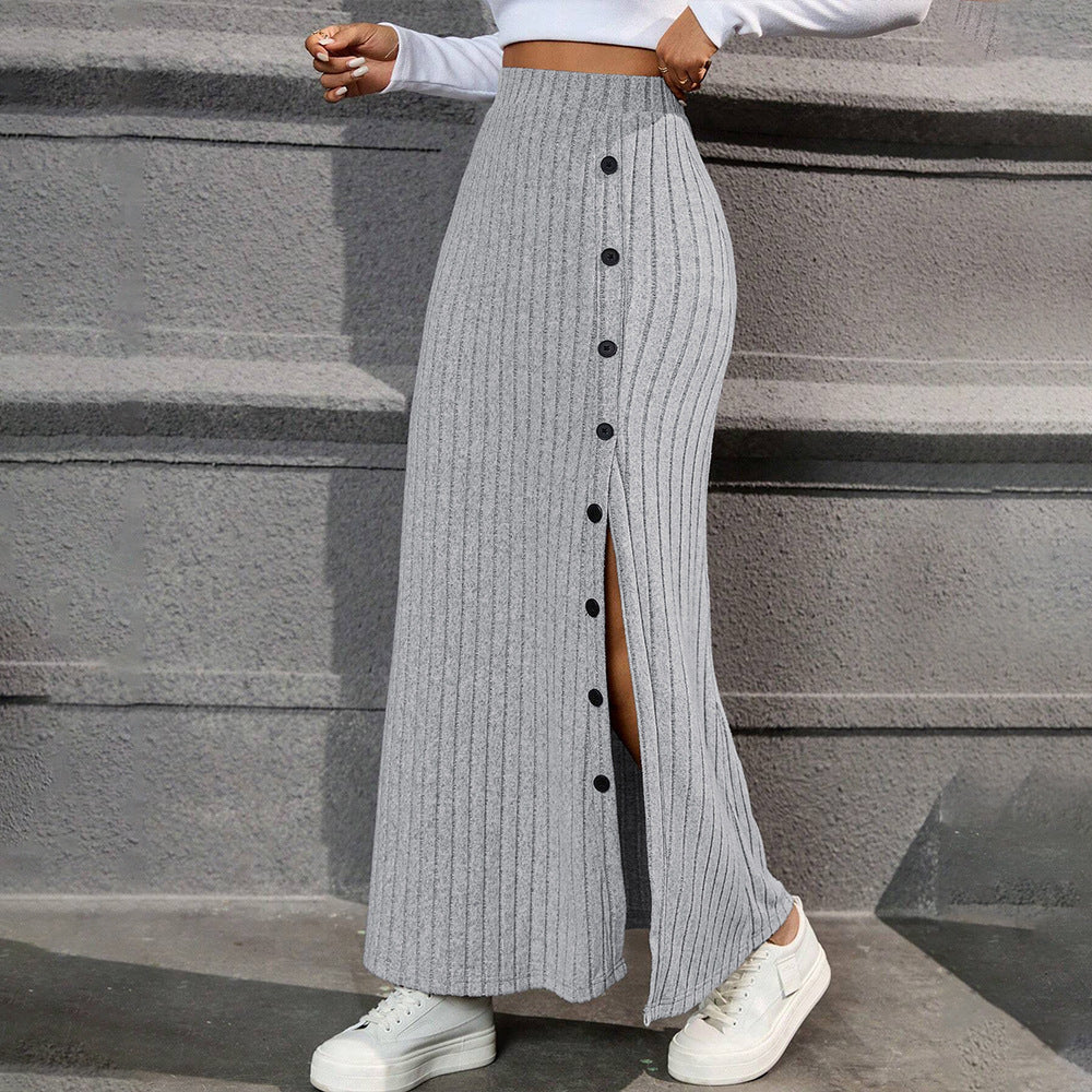 High Waist Flowy Skirt