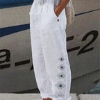 Cotton-linen Breathable Pants