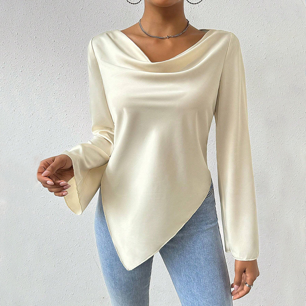 Slim Apricot Pullover