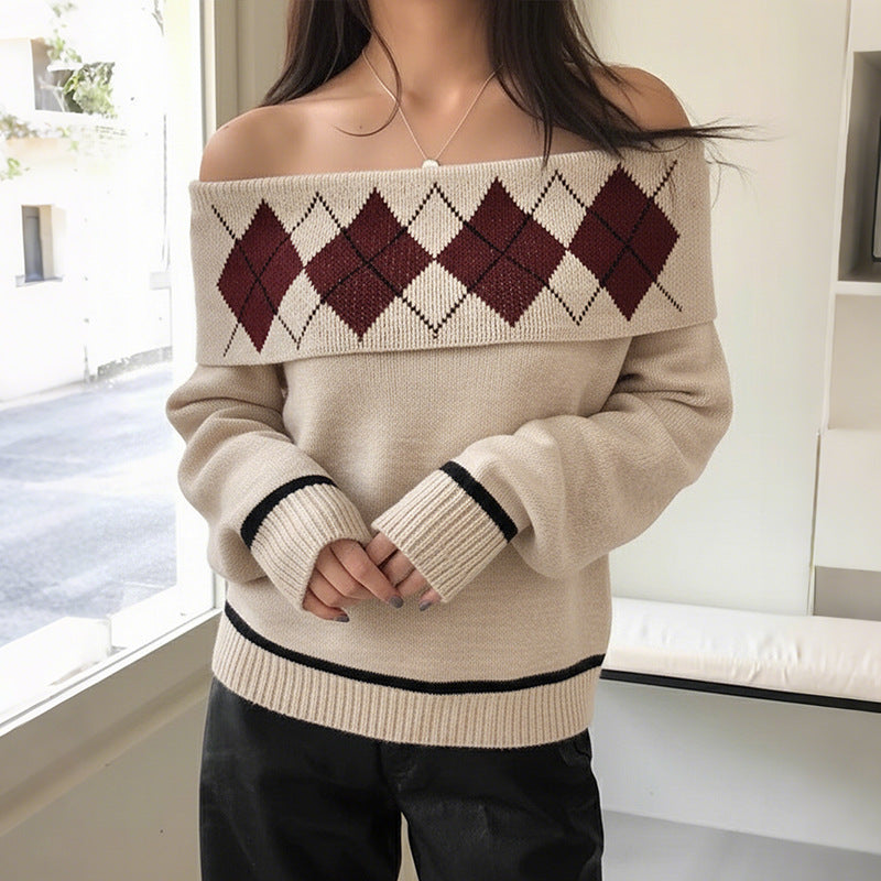Off-the-shoulder Sweater