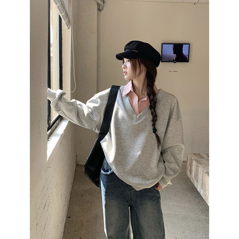 Color Block Pullover