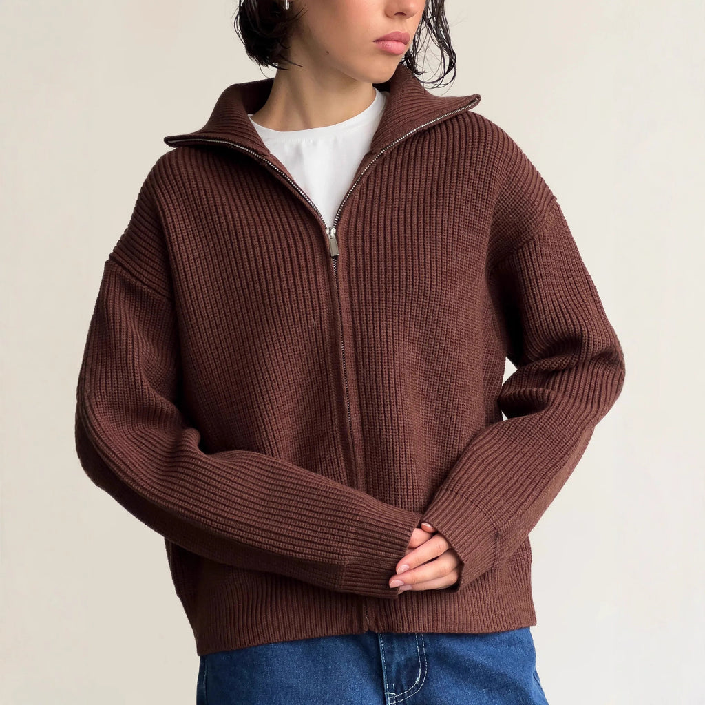 Zippered Commuter Sweater