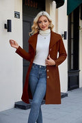 Caramel Button Coat