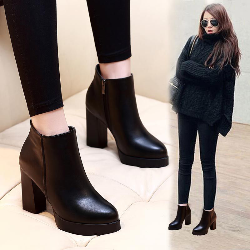 Square Heel Boots