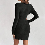 High-Waist Pencil Dress