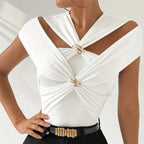 White Metal Street Top