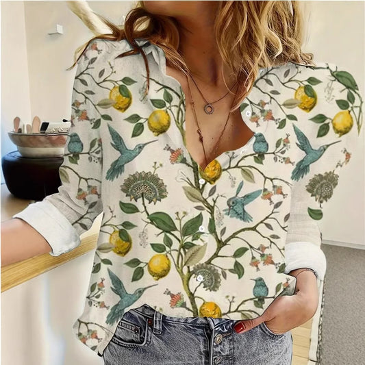 Loose Printed Shirt
