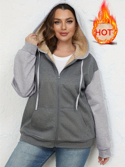 Fleece Hooded Jacket