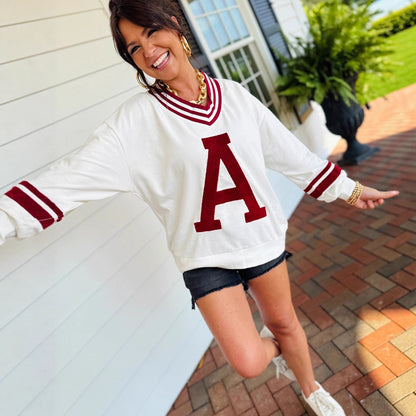 Letter Print Hoodie