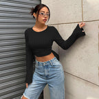 Street Style Slim Fit Top