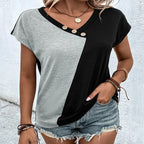 Casual Short Sleeve Top