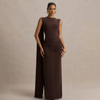 Figure-hugging Backless Dress