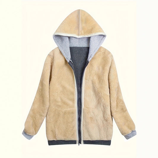 Fleece Hooded Jacket