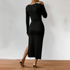 Black A-Line Dress