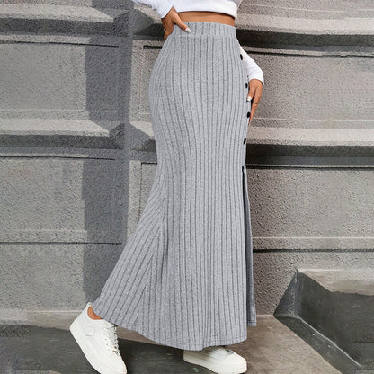 High Waist Flowy Skirt