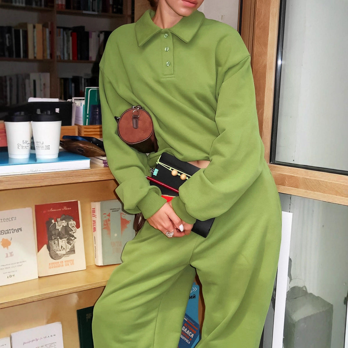 Street Casual Sweatshirt Set