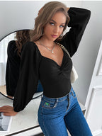 Slim-fitting Bodysuit