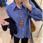 Grid Elegance Shirt
