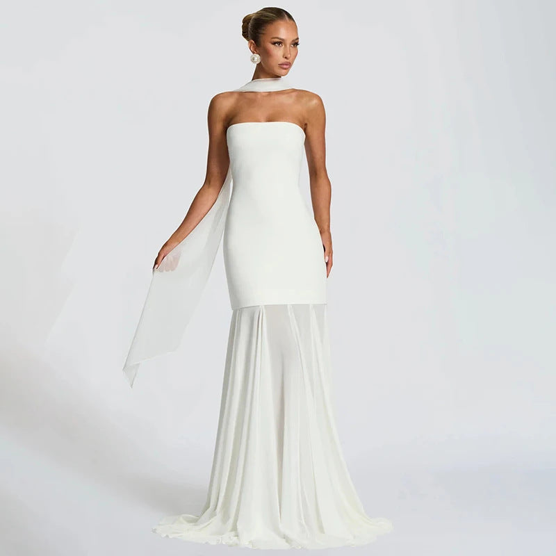 Strapless Hugging Dress