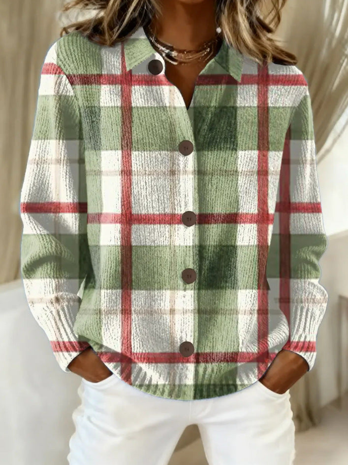 Solid Lapel Cardigan