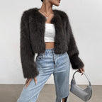 Thickened Faux Fur Coat