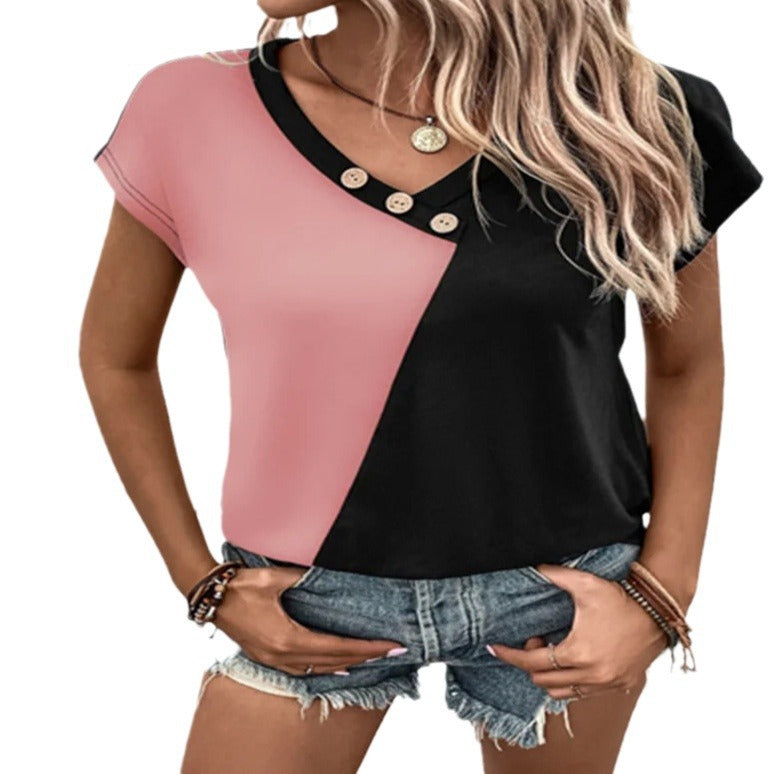 Casual Short Sleeve Top