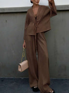 Long Sleeve Pants Set
