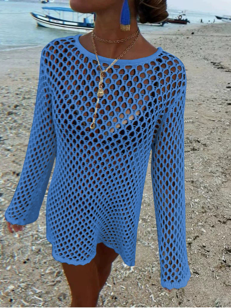 Bikini Hollow Knit Dress