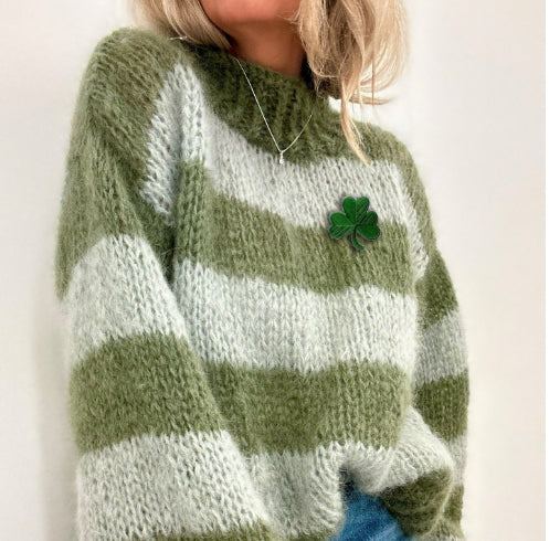 Relaxed High-neck Sweater