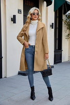 Caramel Button Coat