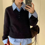 Splicing Two-piece Top