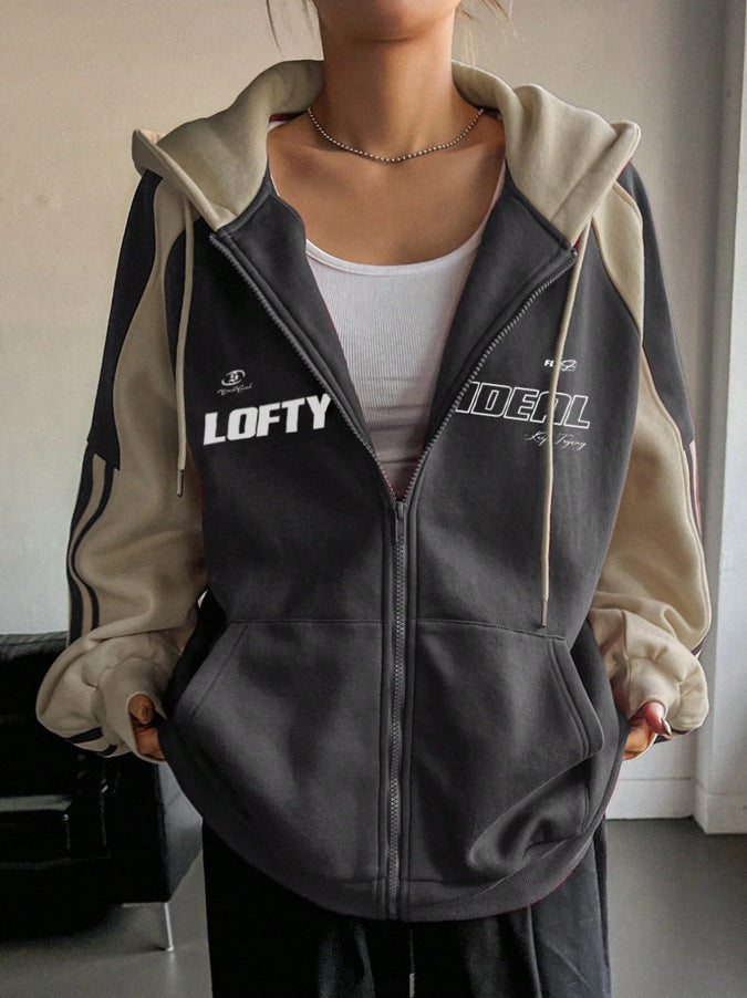 Retro Hooded Jacket