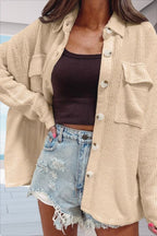 Loose Long-Sleeve Blouse