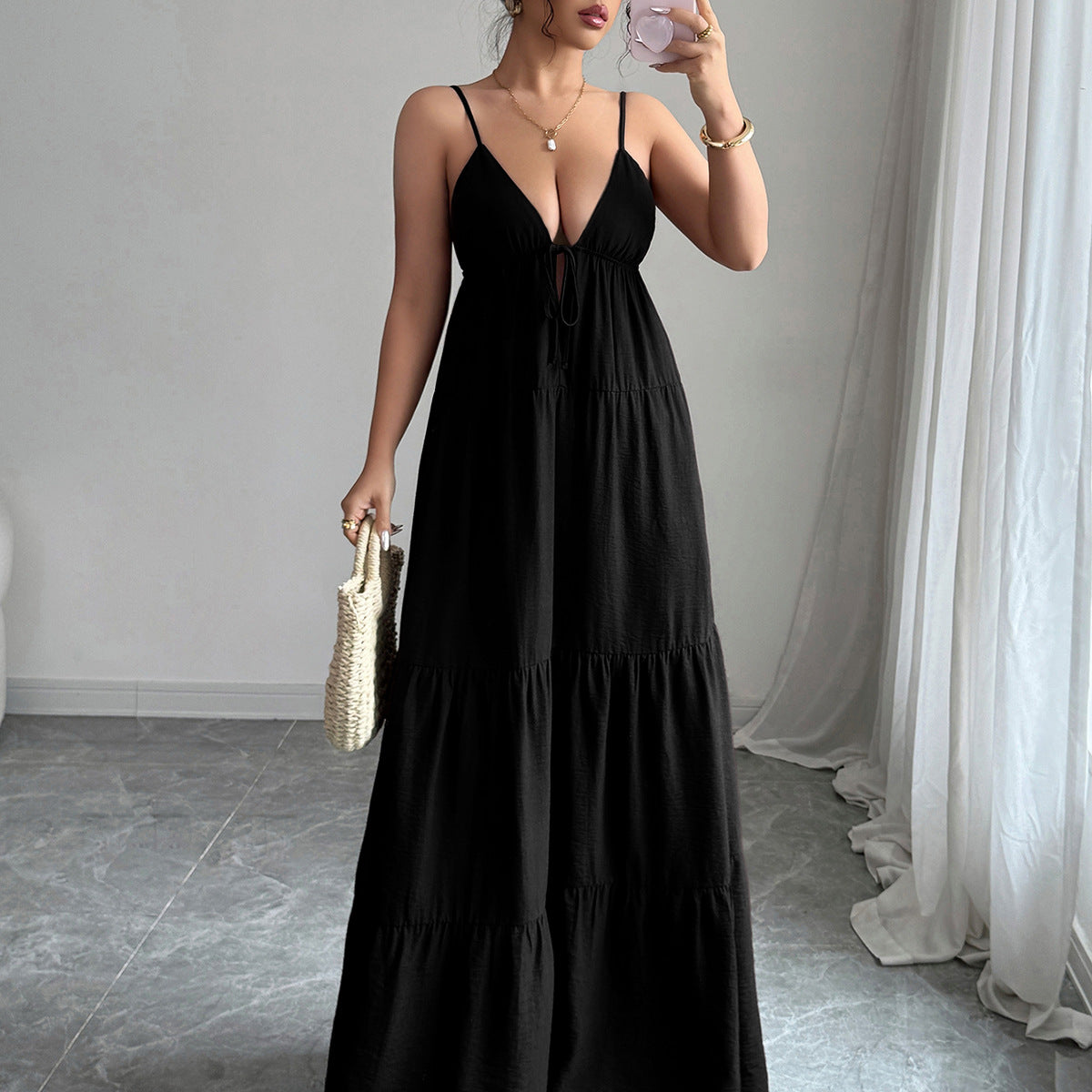 A-Line Strap Dress