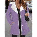 Plush Mid-Length Coat