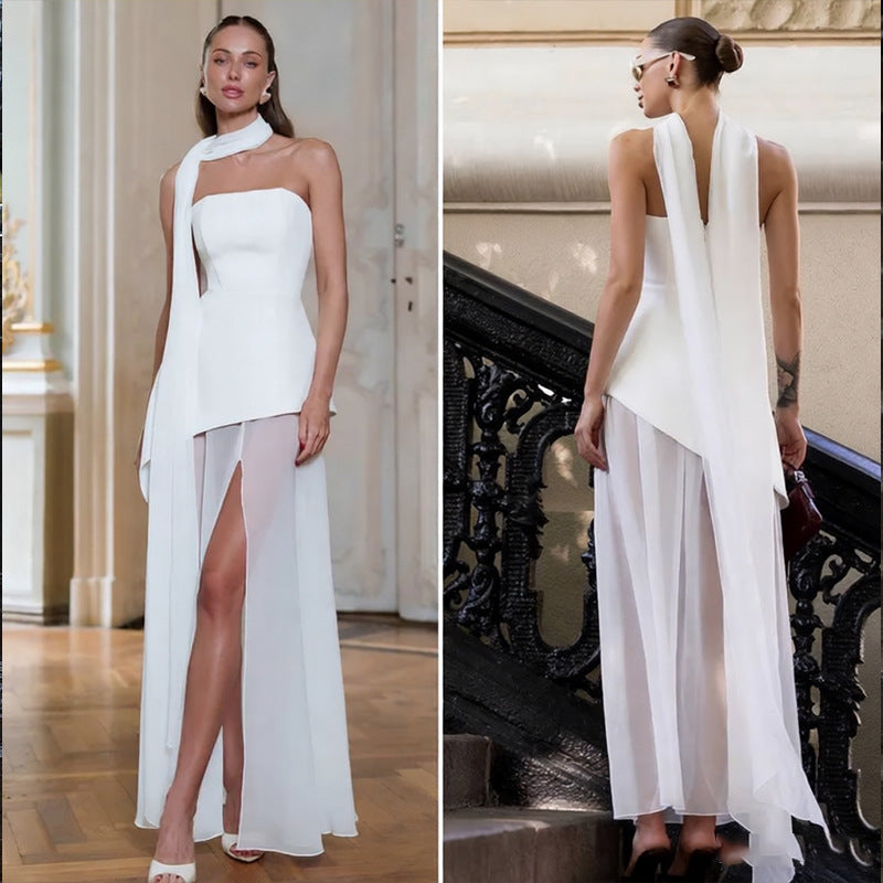 Fluttering Ties Dress