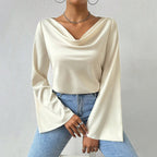 Slim Apricot Pullover