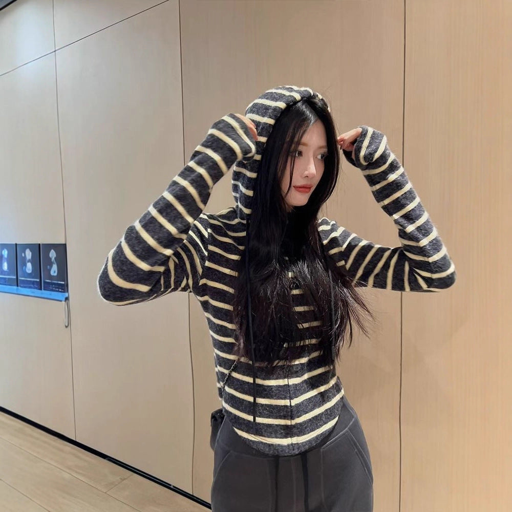 Striped Pullover Top