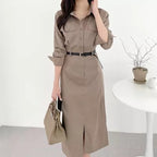 Mid-Waist Light Dress