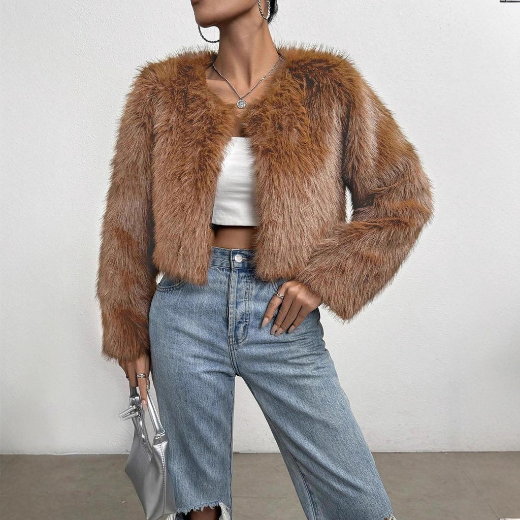 Thickened Faux Fur Coat