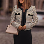 Color-Block Commute Coat