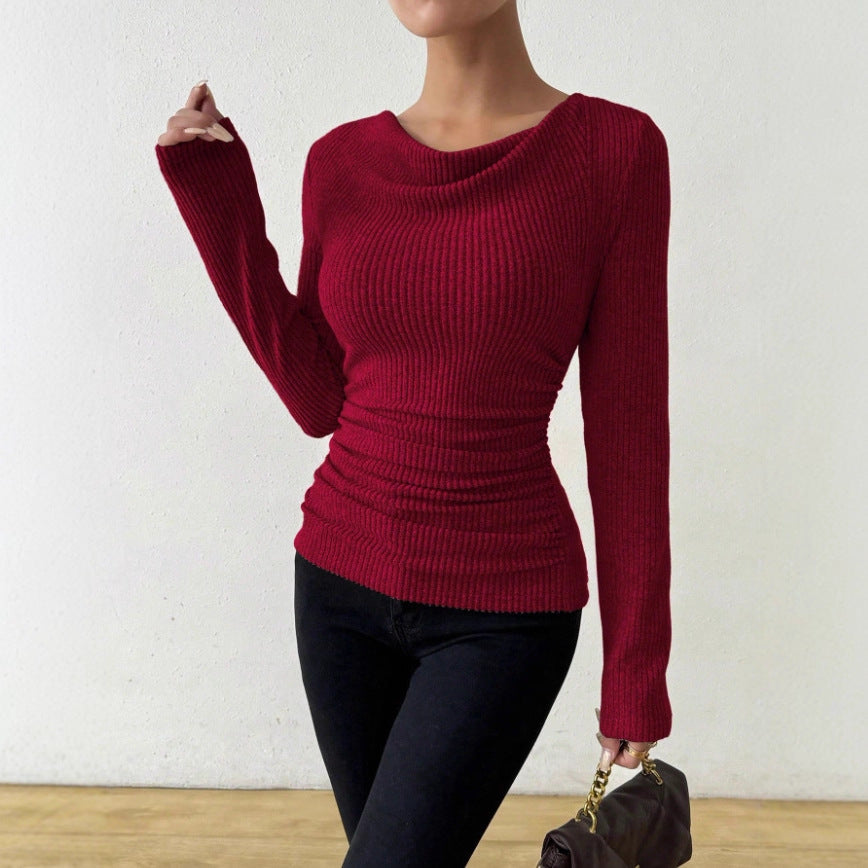 Bell-Sleeve Pullover