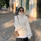 Twisted High-Neck Sweater