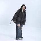 Raw Edge Denim Jacket