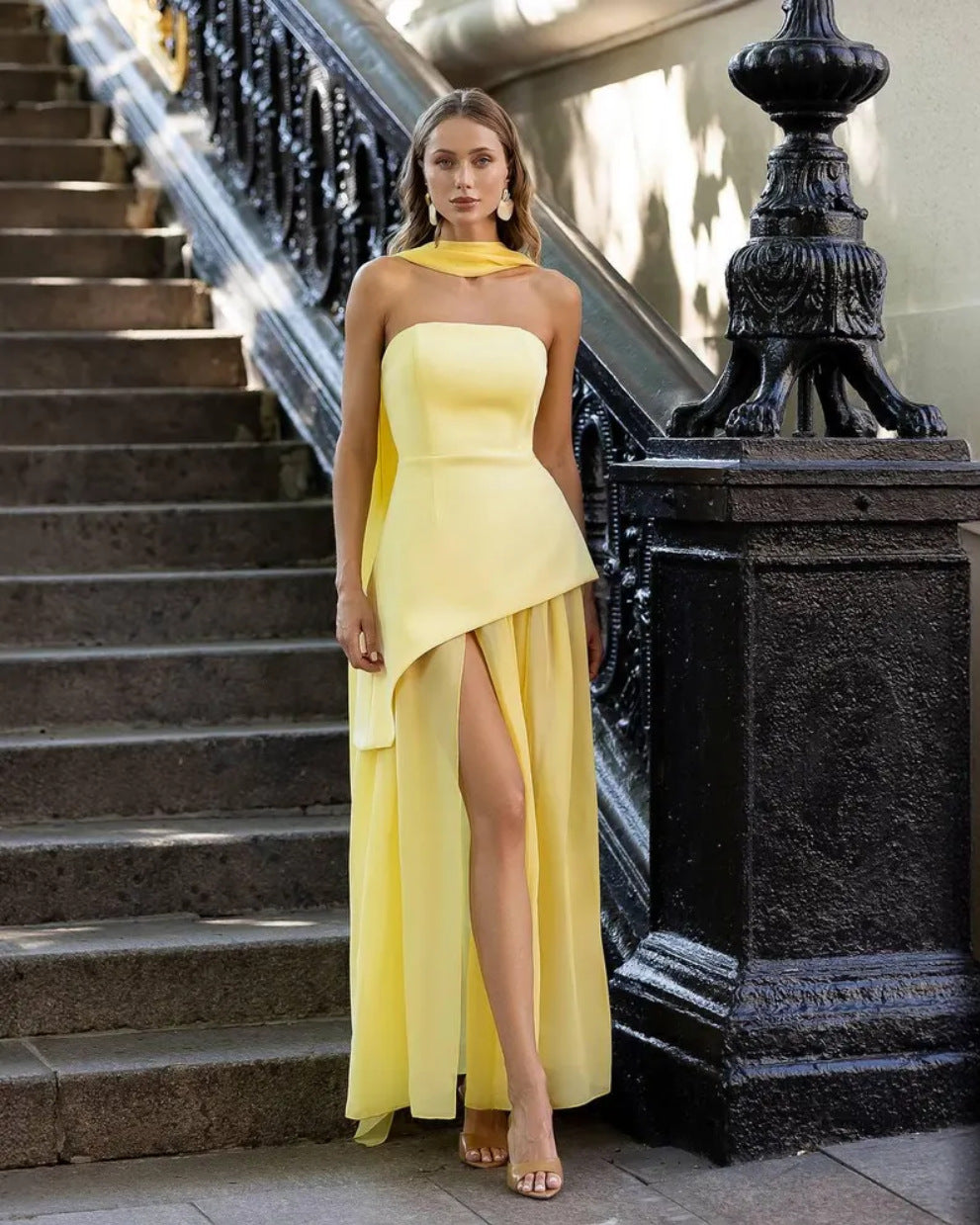 Fluttering Ties Dress