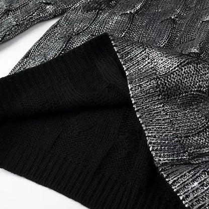 Lustre Metallic Sweater