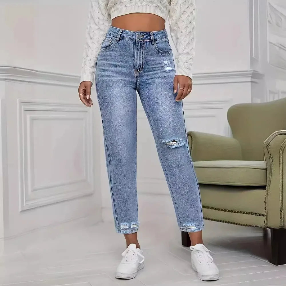 Classic Ripped Jeans