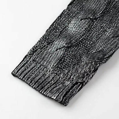Lustre Metallic Sweater